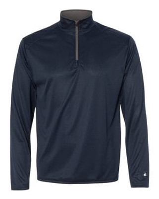 Badger 4102 - Pullover B-Core cierre tres cuartos