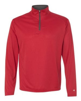 Badger 4102 - Pullover B-Core cierre tres cuartos