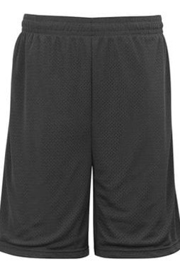 Badger 7219 - Short con bolsillo de malla con entrepierna de  9"