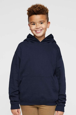 LAT 2296 - Youth Pullover Hooded Sweatshirt