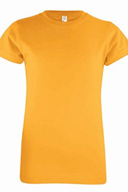 LAT 2616 - Girls Fine Jersey Longer Length T-Shirt