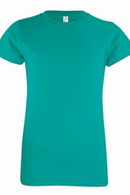 LAT 2616 - Girls Fine Jersey Longer Length T-Shirt
