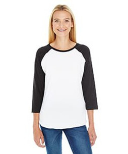 LAT 3530 - Remera jersey de baseball de manga tres cuartos