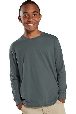 LAT 6201 - Youth Fine Jersey Long Sleeve T-Shirt