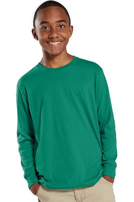 LAT 6201 - Youth Fine Jersey Long Sleeve T-Shirt