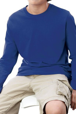 LAT 6201 - Youth Fine Jersey Long Sleeve T-Shirt