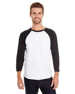 LAT 6930 - Vintage Fine Jersey Three-Quarter Sleeve Baseball T-Shirt