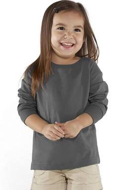 Rabbit Skins 3302 - Fine Jersey Toddler Long Sleeve T-Shirt