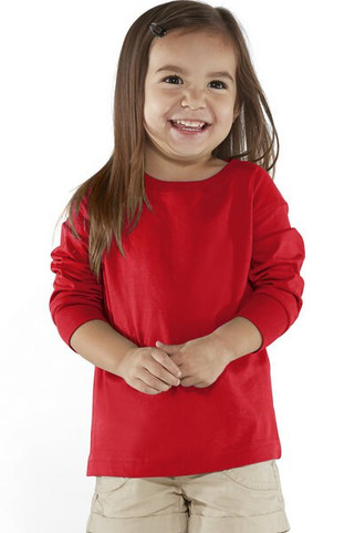 Rabbit Skins 3302 - Fine Jersey Toddler Long Sleeve T-Shirt