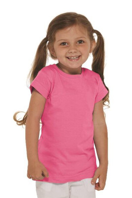 Rabbit Skins 3316 - Fine Jersey Toddler Girl's T-Shirt