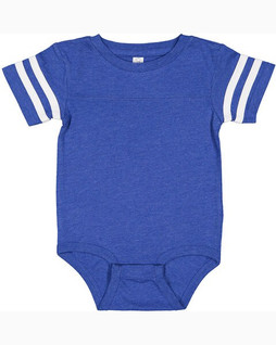 Rabbit Skins 4437 - Infant Football Fine Jersey Bodysuit