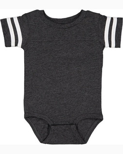 Rabbit Skins 4437 - Infant Football Fine Jersey Bodysuit
