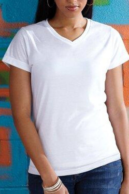 SubliVie 1507 - Women's V-Neck Polyester T-Shirt