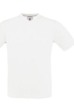 B&C BC163 - Mens T Shirt V-Neck 100% Cotton