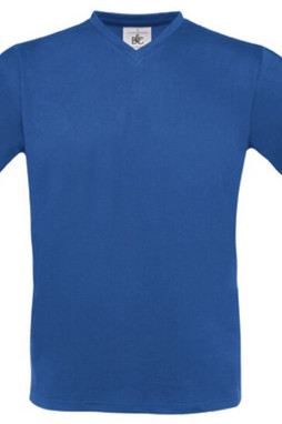 B&C BC163 - Mens T Shirt V-Neck 100% Cotton