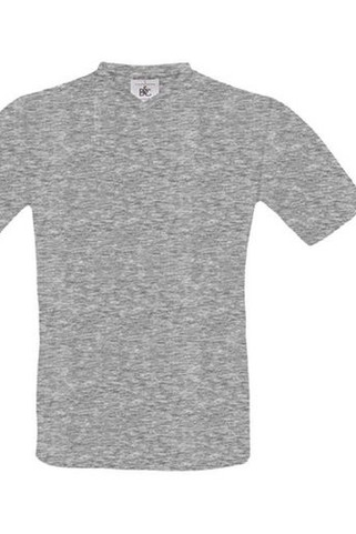 B&C BC163 - T Shirt Homme Col V 100% Coton