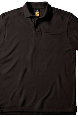 B&C Pro BC815 - Mens short-sleeved polo shirt with chest pocket