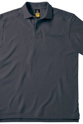 B&C Pro BC815 - Men's short-sleeved polo shirt with chest pocket