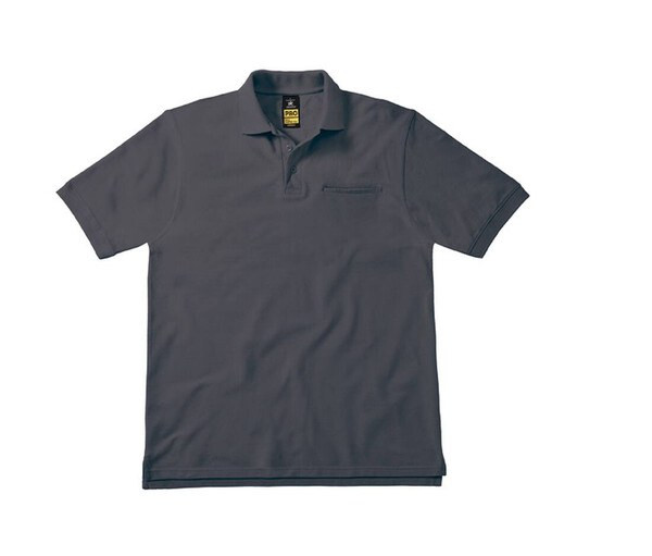 B&C Pro BC825 - Kortermet poloskjorte for menn