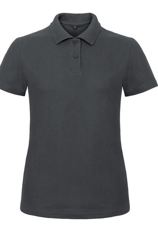 B&C BCI1F - B&C Dames Slim Fit Polo Katoen