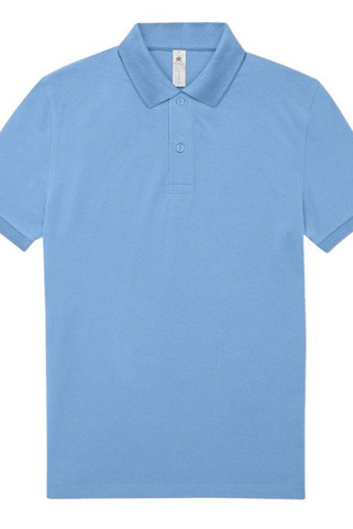 B&C BCID1 - B&C Polo Uomo Maniche Corte Cotone Resistente