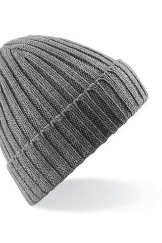 Beechfield BF465 - Stijlvolle Warme Ribgebreide Beanie