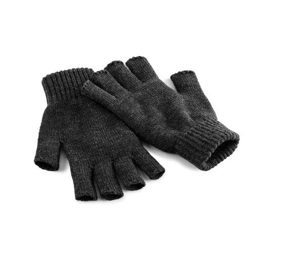 Beechfield BF491 - Versatile Ribbed Cuff Knitted Mittens for Winter
