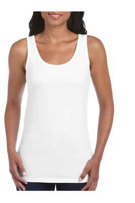 Gildan GN642 - Softstyle ™ Mouwloos Hemd Voor Dames
