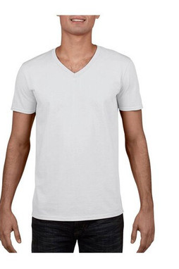 Gildan GN646 - T-Shirt Homme Col V 100% Coton