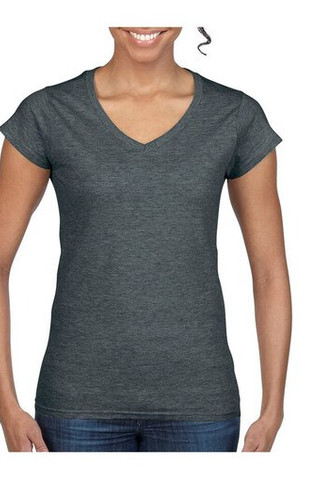 Gildan GN647 - Gildan Womens Lightweight V-Neck Cotton Tee