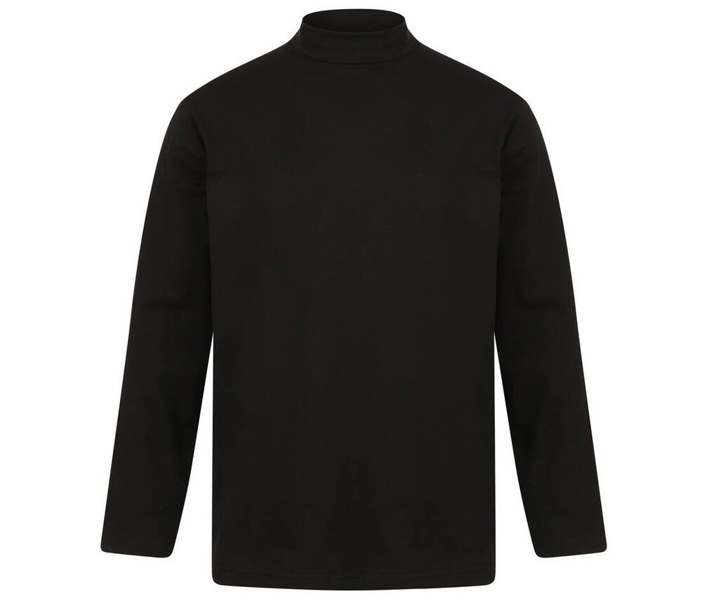 T-shirt Thermique Manches Longues Homme - Col Roulé, Coton Chaud - Sous-vêtement Ou Vêtement De Détente - 12