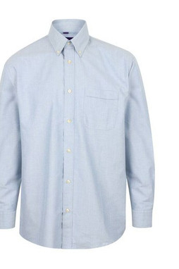 Henbury HY510 - Long sleeved classic Oxford shirt