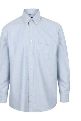 Henbury HY510 - Long sleeved classic Oxford shirt