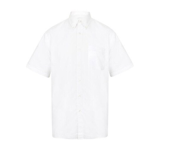 Henbury HY515 - Lyhythihainen klassinen Oxford-paita