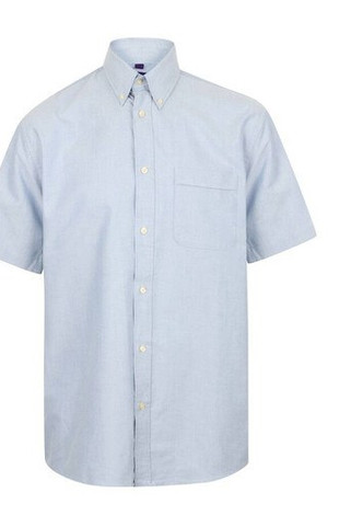 Henbury HY515 - Short sleeve classic Oxford shirt