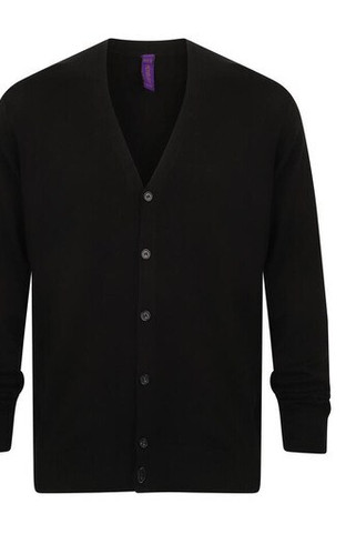 Henbury HY722 - V-Ausschnitt Cardigan Herren