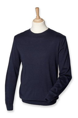 HENBURY HY725 - Mens Crew Neck Jumper