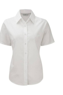 Russell Collection JZ33F - Women's Cotton Oxford Shirt