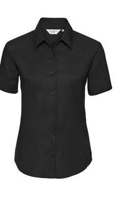 Russell Collection JZ33F - Ladies' Short Sleeve Easy Care Oxford Shirt