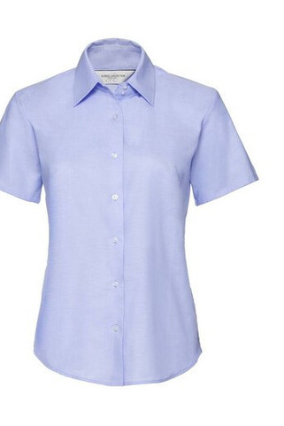 Russell Collection JZ33F - Womens Cotton Oxford Shirt