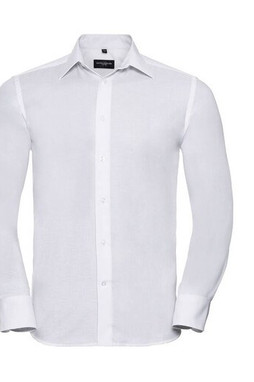 Russell Collection JZ922 - Mens Fitted Oxford Shirt with Italian Collar