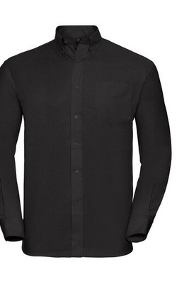 Russell Collection JZ932 - Easy Care Oxford Overhemd Met Lange Mouw