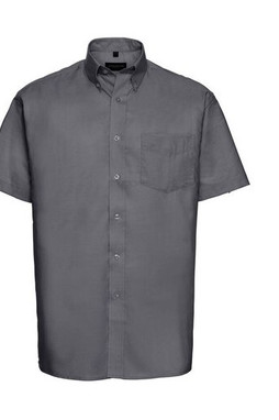 Russell Collection JZ933 - Mens Oxford Cotton Short Sleeve Shirt