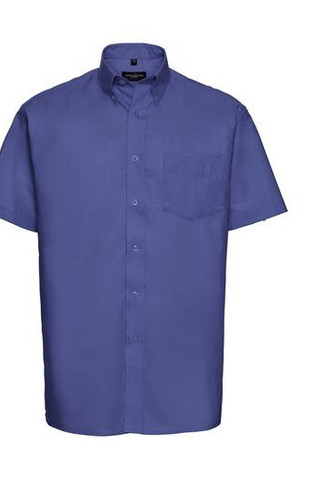 Russell Collection JZ933 - Short Sleeve Easy Care Oxford Shirt