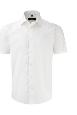 Russell Collection JZ947 - Chemisette Stretch Homme Coton