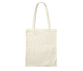 Label Serie LS42B - Sac Shopping Coton Personnalisable Longues Anses