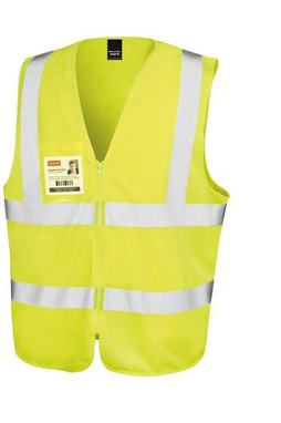 Result RS202 - High-Visibility Reflective Safety Vest with Pockets
