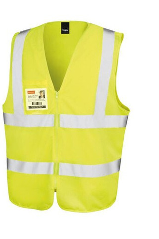 Result RS202 - Turvallinen Heijastava Vetoketjuliivi