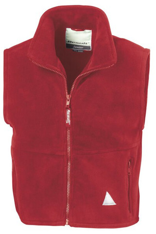 Result RS37J - Dziecięca Kamizelka Fleece z Kieszeniami 3M