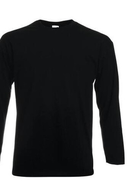 Fruit of the Loom SC233 - T-Shirt Homme Manches Longues 100% coton